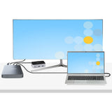 Caja Externa Disco Startech Caja Thunderbolt 3 De 4 Bahías Nvme M.2 Para Ssd Displayport  2 Thunderbolt 3, 40gbps,72w