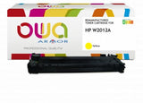 Toner Owa Compatible Con Hp W2012a Amarillo (13.000 S.)