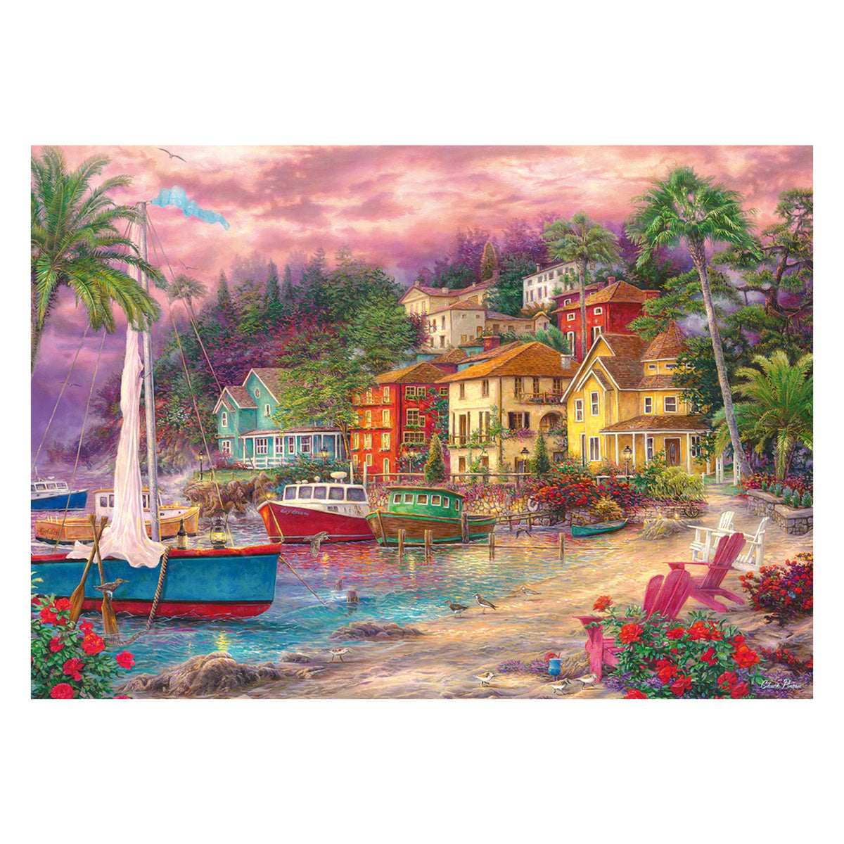EAN 4001504585563 - Schmidt® Spiele 58556 puzzle Puzzle rompecabezas 1000 pieza(s) Ciudad imagen 1