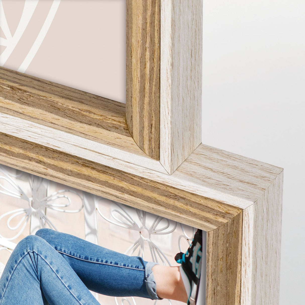 Zep Kriss 4q Marrón, Blanco, Madera Marco Digital