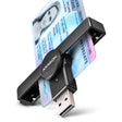EAN 8595247907844 - Axagon CRE-SMPA lector de tarjeta inteligente Interior USB USB 2.0 Negro imagen 1