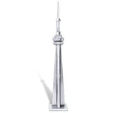 Maqueta 3d Metal Fascinations Cn Tower Toronto Montaje Sin Pegamento Ni Soldadura Maquetas 3d