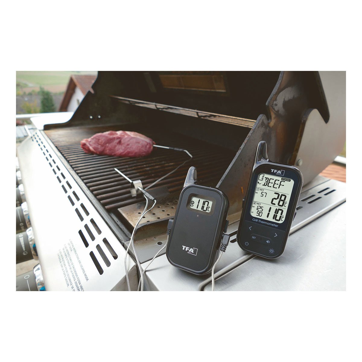 Tfa Termómetro Inalámbrico Para Horno Küchen-Chef Twin 14.1511.01