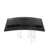 EAN 0198155878633 - Lenovo ThinkVision T34WD-40 pantalla para PC 86,4 cm (34") 3440 x 1440 Pixeles Wide Quad HD LED Negro imagen 10