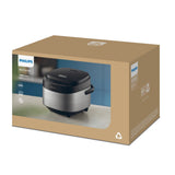 EAN 8720389055300 - Philips HD3093/80 arrocera 0,85 L 653 W Negro, Plata imagen 4