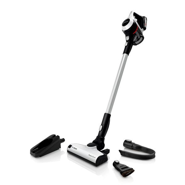 Aspiradora Bosch Serie 6 Bcs61113 Escoba Eléctrica Aspiradora Escoba 2 En 1 Batería Secar Sin Bolsa Blanco