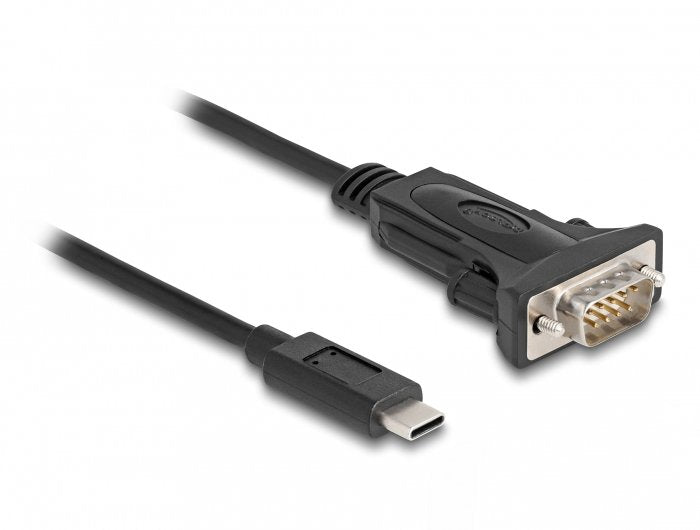Delock Cable Usb Tipo-C A 1 X Serie Rs-232 D-Sub 9 Pin Macho 0,25 M
