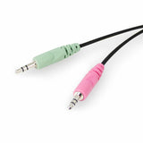 Ewent Ew3562 Auriculares + Micrófono Stéreo Negro