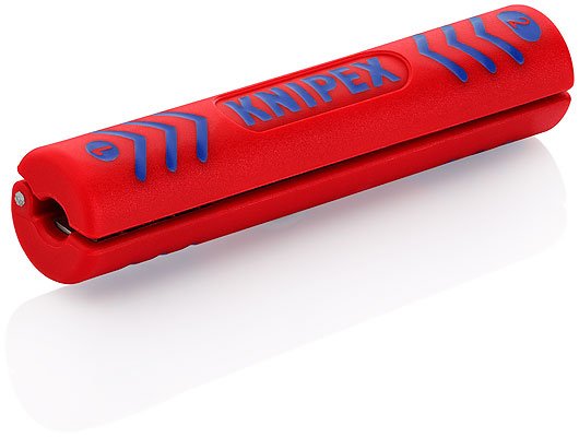 Knipex Herramienta Pelacables Para Cables Coaxiales 16 60 100 Sb , Herramienta Pelacables/Desmanteladora 1660100sb