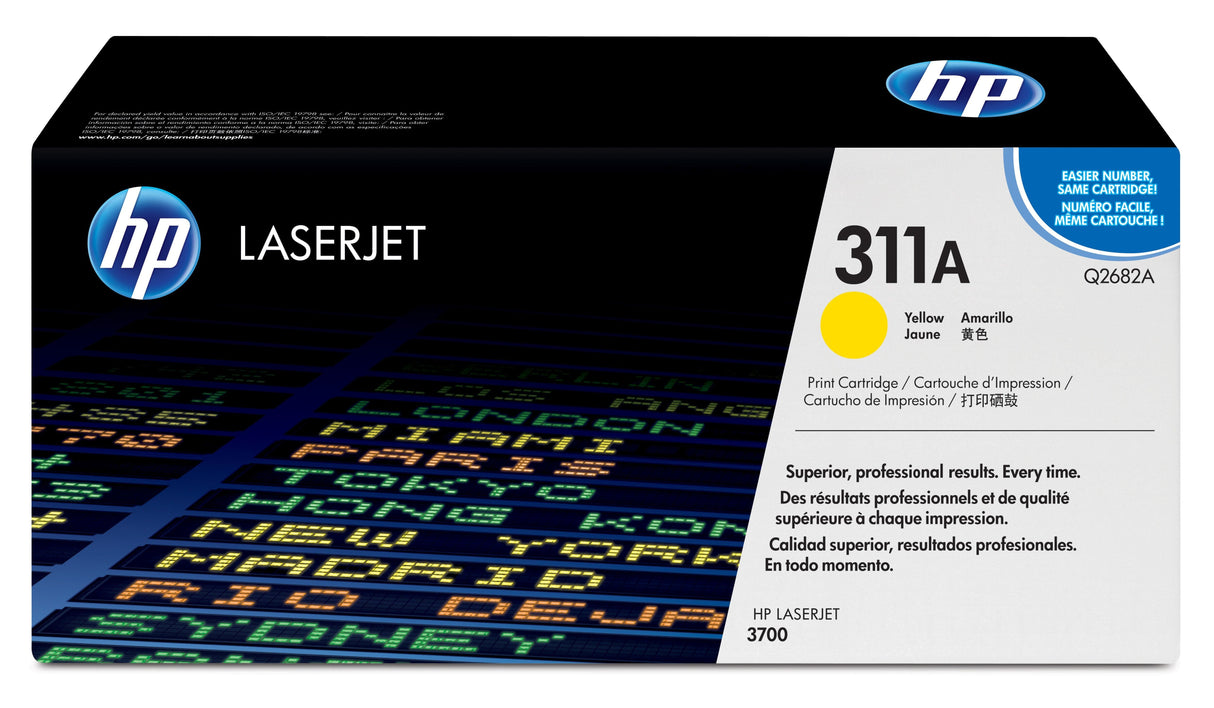 Toner Original Hp 311a Amarillo - Q2682a [Pag-6000]