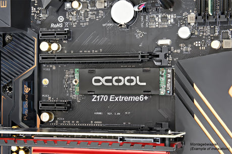 EAN 4250197113106 - Alphacool HDX - M.2 SSD M01 M.2 NVMe SSD Disipador térmico/Radiador Negro imagen 6