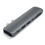 EAN 0879961006891 - Satechi ST-CMBPM base para portátil y replicador de puertos USB 3.2 Gen 1 (3.1 Gen 1) Type-C Gris imagen 2