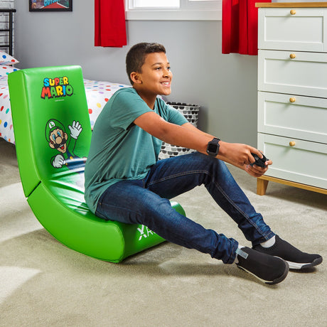 EAN 0094338201048 - X Rocker Super Mario Joy Collection - Luigi Silla gaming imagen 18