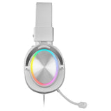 Auriculares Gaming Inalámbricos Con Micrófono Mars Gaming Mh-Forge Jack 3.5 Bluetooth Blancos