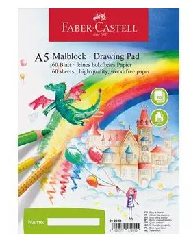 Bloc Para Colorear Faber-Castell A5 212051