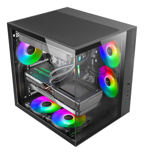 EAN 8435693110873 - Mars Gaming MCV-ONE Midi Tower Negro imagen 2