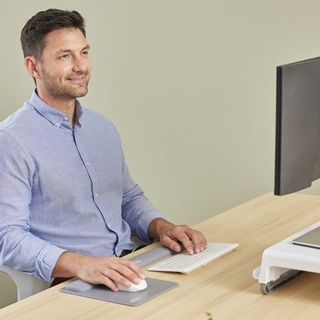 EAN 0043859812325 - Fellowes 100142571 descansa muñecas Silicona Gris imagen 4