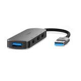 Nedis Ccgb61210gy01 Hub De Interfaz Usb 3.2 Gen 1 [3.1 Gen 1] Type-A Gris