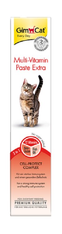 Gimcat Multi-Vitamin Paste Extra  Premio Para Gatos  50g