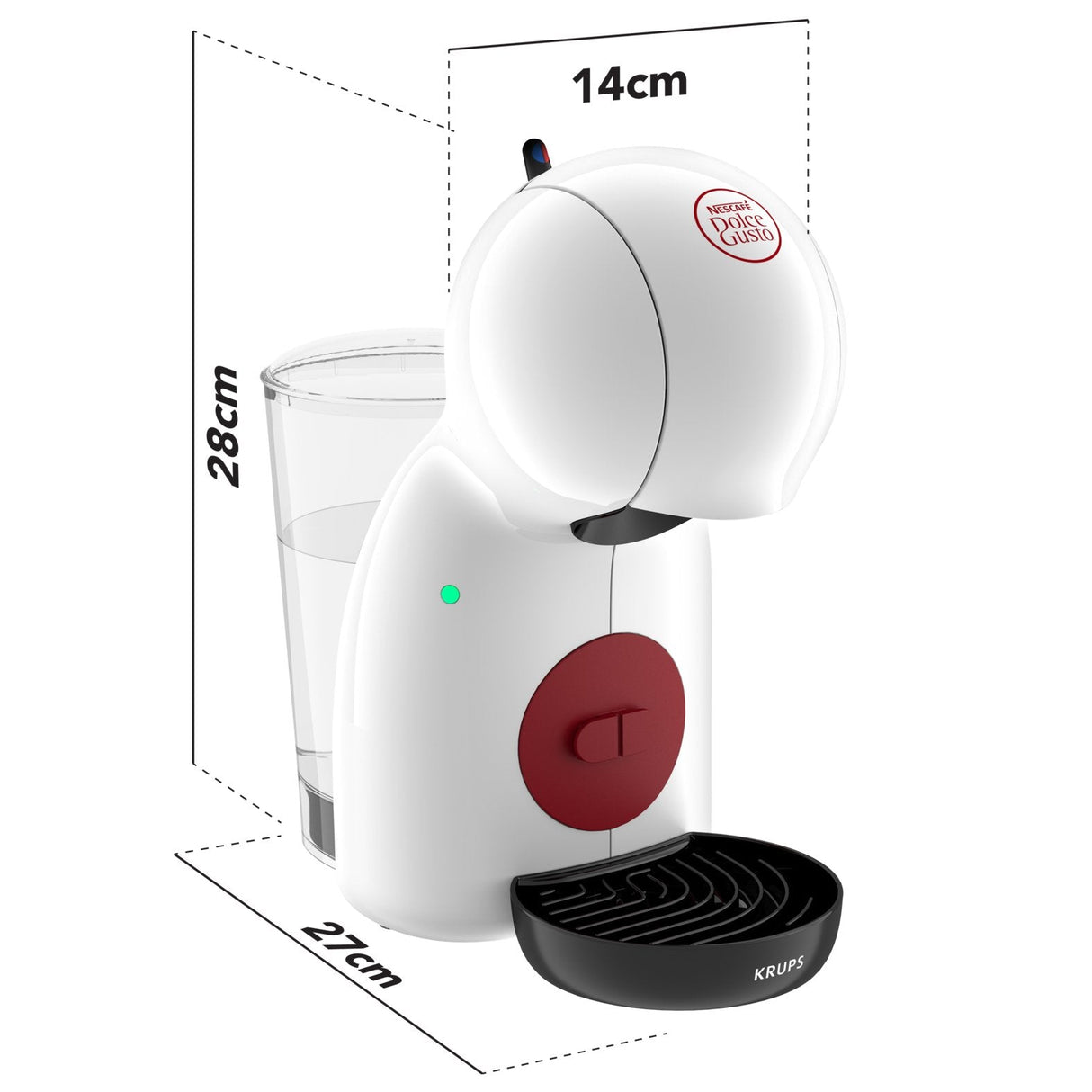 Cafetera  Dolce Gusto Piccolo Xs Kp1a31p16 White