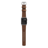 Nomad Strap Modern Lthr. Brown Connect. Silver 46/49mm