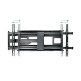 Tooq Soporte De Pared Con Brazo Articulado Para Tv De 43"-80" - Gran Angular - Giratorio E Inclinable - Peso Max 50kg -