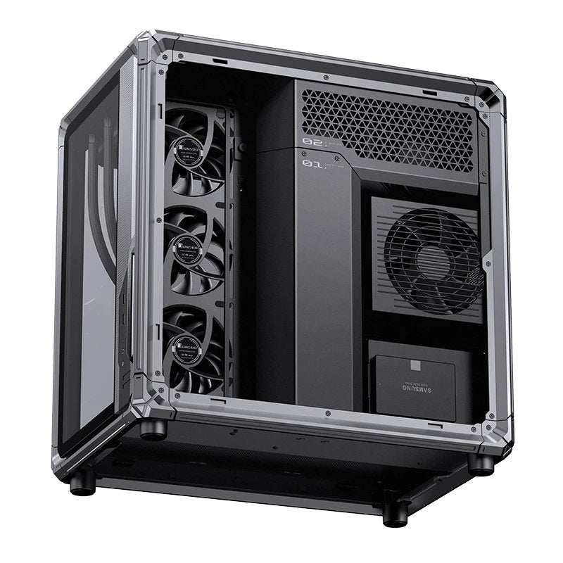 Jonsbo X400 Pc Carcasa, Midi-Tower, Atx, Tempered Glass - Gris
