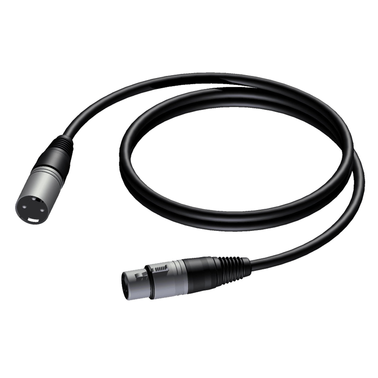EAN 5414795002074 - PROCAB CAB901 cable de audio 5 m XLR Negro imagen 1