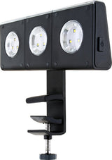 Lámpara Parrilla Schwaiger 3 Focos Led 2w Negro