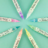 Pentel Rotulador Pincel Milky Brush Azul