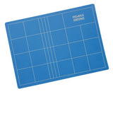 Dahle 10693 Plancha De Corte A1 60x90cm - 5 Capas Con Nucleo Resistente Al Corte - Lineas De Orientacion - Azul