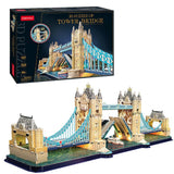 EAN 6944588205317 - CubicFun Tower Bridge Puzle 3D 222 pieza(s) Edificios imagen 2