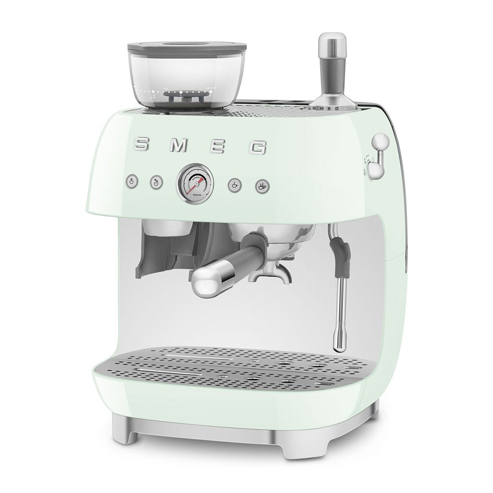 Smeg Egf03pgeu Espressomaschine, Kaffeevollautomat 50s Style, Pastellgrün