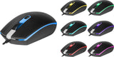 Ratón  Defender Dot Mb-986 Óptico 7 Colores 1000dpi 4p