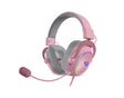 EAN 6950376708656 - REDRAGON ZEUS X Auriculares Alámbrico Diadema Juego USB tipo A Rosa, Gris imagen 1