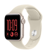 Apple Watch Se3 Gps Cellular 40mm Caja De Aluminio Blanco Estrella Correa Deportiva Arena S M