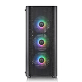Caja Pc Atx Thermaltake V250 Tg Argb Air Negro Crist. Temp Vent 4x120mm
