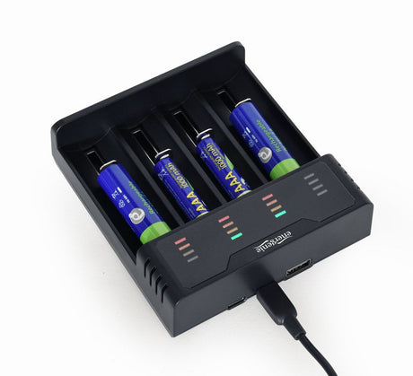 EAN 8716309121064 - Gembird BC-USB-02 cargador de batería Pilas de uso doméstico imagen 4