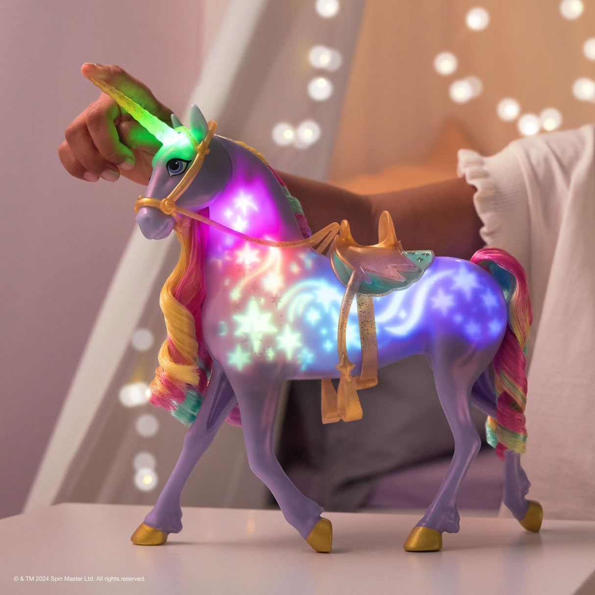 Figura  Spin Master Unicorn Academy - Light Magic Wildstar 6070427
