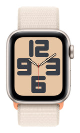 Apple Watch Se Gps 40mm Starlight Aluminium Case With Starlight Sport Loop