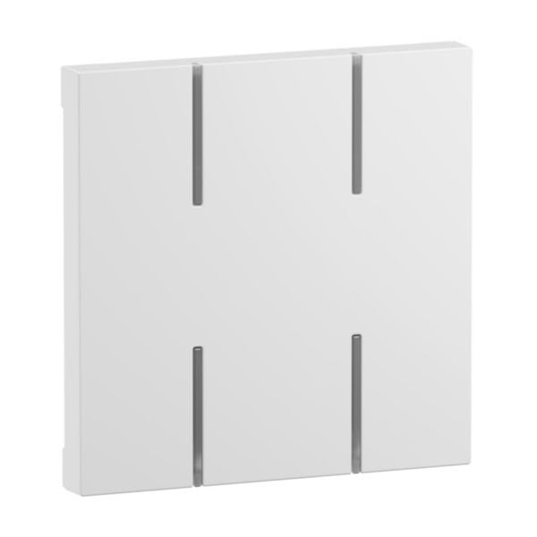 Legrand 765614 Seano 2-Modulige Tastenabdeckung Myhome O.Symbol Farbe