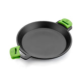 Paellera Prior Bra A401636 Ø36cm 7 Raciones Espesor 5.5mm Aluminio Fundido Teflón Antiadherente Asas Silicona