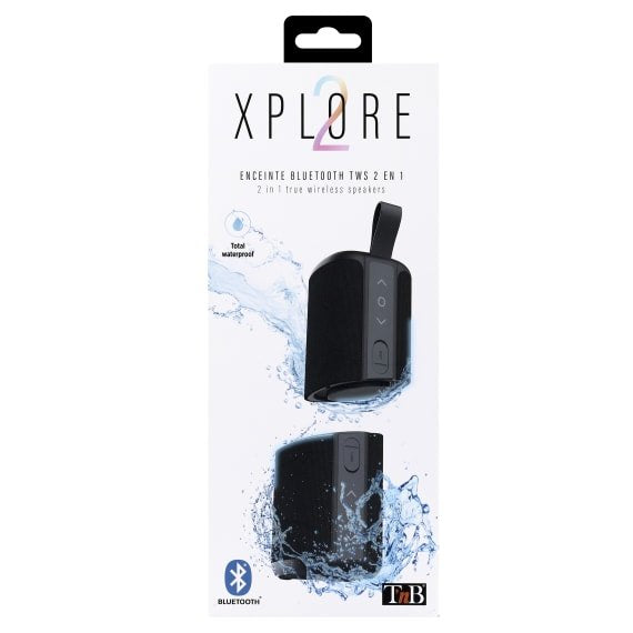 Altavoz Nomade Bluetooth T Nb Xplore Tws (Negro)