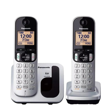 EAN 5025232885428 - Panasonic KX-TGC212 Teléfono DECT Identificador de llamadas Metálico imagen 1