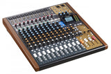 Tascam Model 16 Mezclador Dj 16 Canales 20 - 30000 Hz Negro, Oro, Madera