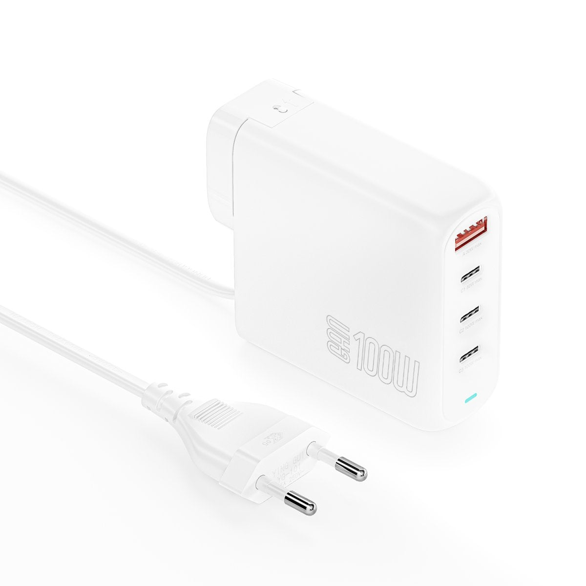 4smarts Ladegert Gan Flex Pro 100w 3 Usb-C+1 Usb-A. Travel