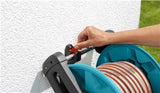 Gardena 8009-20 Carrete De Manguera De Jardín Carrete De Pared Manual Negro, Verde