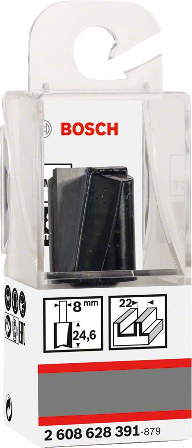 EAN 3165140358521 - Bosch 2 608 628 391 fresa para ruteadora Fresa recta 1 pieza(s) imagen 2