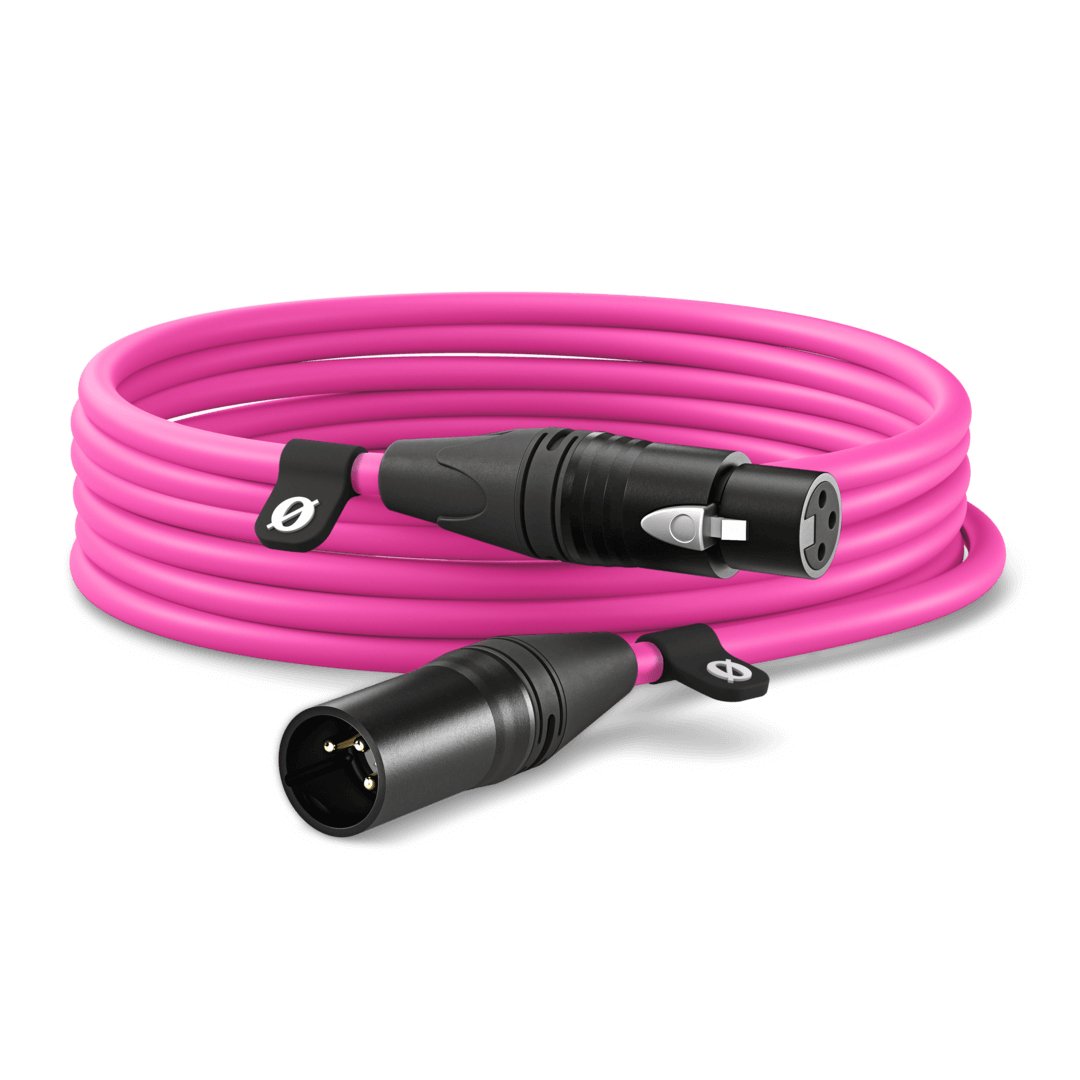 Rode Micrófonos Cable Xlr Xlr Xlr6m-P Pink Pink, 6 Metros Xlr6m-P