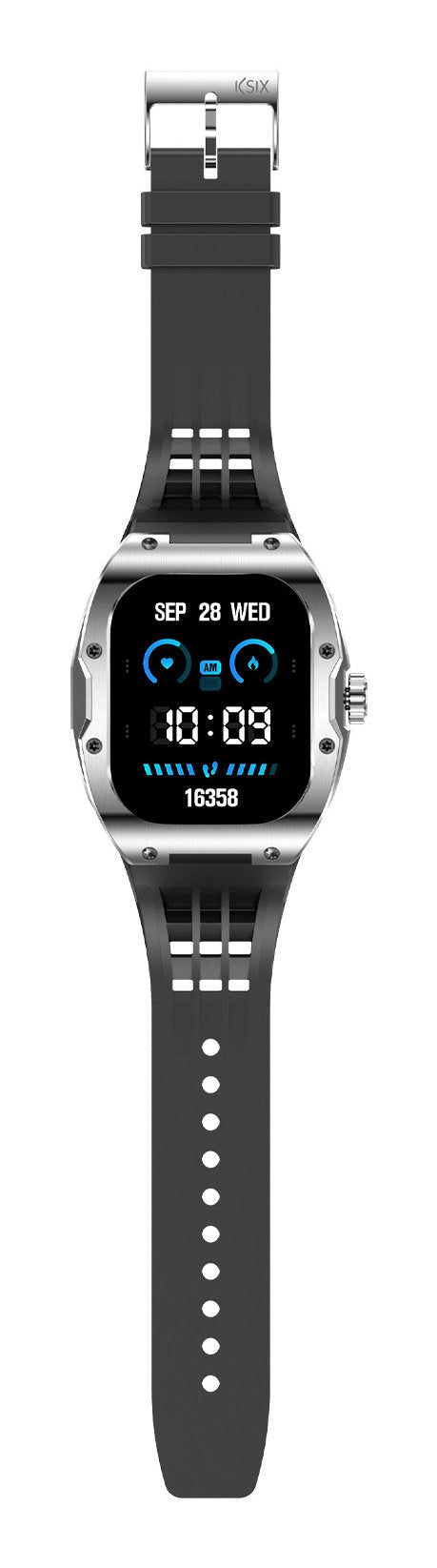 Smartwatch  Ksix Hero Black 1.95"